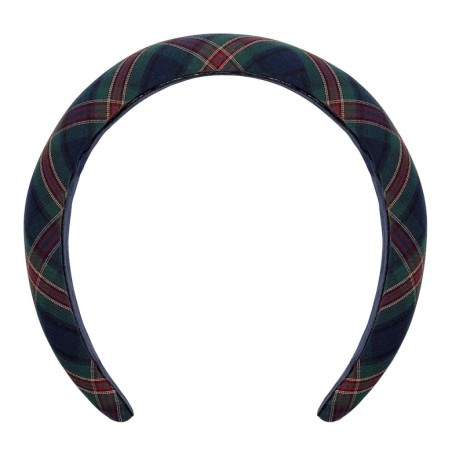 Diadema Tartan Padded Alice - Mimi & Lula
