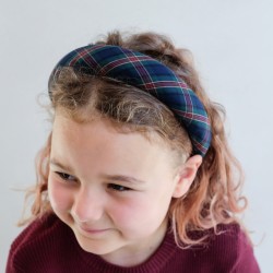 Diadema Tartan Padded Alice - Mimi & Lula