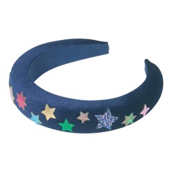 Diadema Constellation Velvet Padded Alice - Mimi & Lula