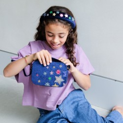 Diadema Constellation Velvet Padded Alice - Mimi & Lula