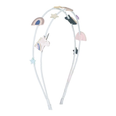 Diadema doble Celeste Unicorn Alice - Mimi & Lula