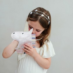 Diadema doble Celeste Unicorn Alice - Mimi & Lula