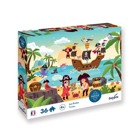 Puzzle Piratas - 36 piezas