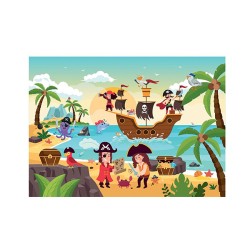 Puzzle Piratas - 36 piezas