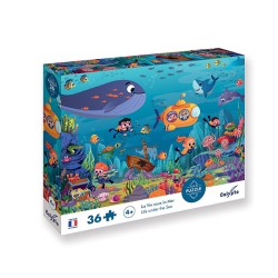 Puzzle La vida en el mar - 36 piezas