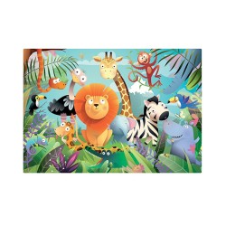 Puzzle Animales salvajes - 24 piezas