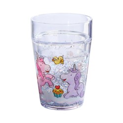 Vaso con destellos Unicornio Destello