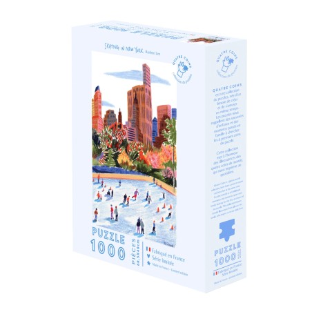 Puzzle Patinaje en Nueva York por Ban Hee- 1000 piezas