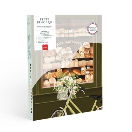 Kit de pintura por números - Panaderías parisinas de Ananya Bhanda