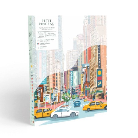 Kit de pintura por números - Broadway y West 53rd