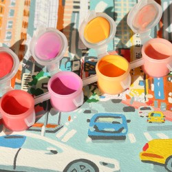 Kit de pintura por números - Broadway y West 53rd