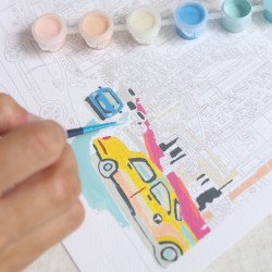 Kit de pintura por números - Broadway y West 53rd