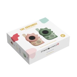Walkie Talkie - Dino Pink & Green - Zoofamily
