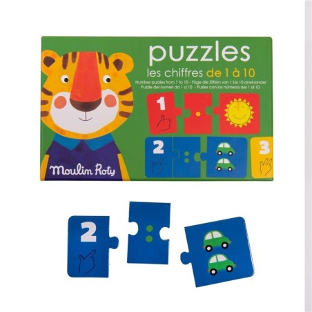 Puzzle números Moulin Routy - 30 piezas