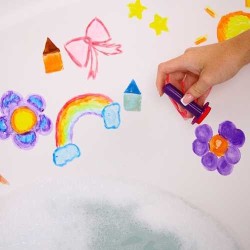 Pinturas baño Baff + set actividades y libro colorear