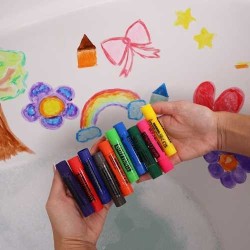 Pinturas baño Baff + set actividades y libro colorear