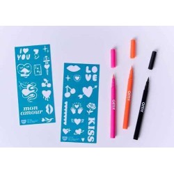 Tattoos temporales - I love you - Omy