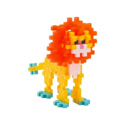Tubo Plus Plus Animales 100 piezas - Lion