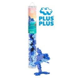 Tubo Plus Plus Animales 100 piezas - Dolphin