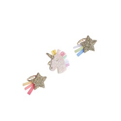 Set anillos - Rainbow Unicorn