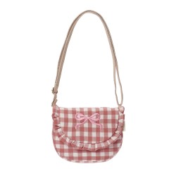 Bolso - Gingham Ruffle Bow