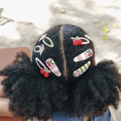 Clips de pelo - Cherry Kiss Fabric