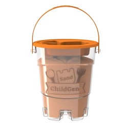 Arena mágica 500 gr Naranja