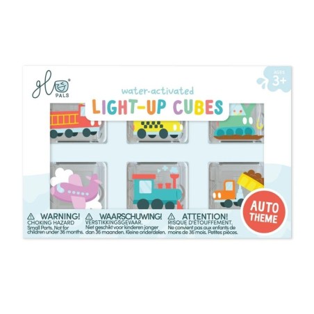 GloPals Set Cubos luz - VEHICLES