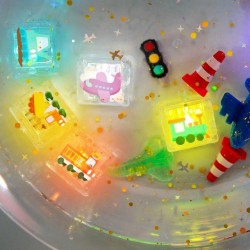 GloPals Set Cubos luz - VEHICLES