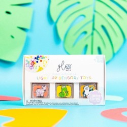 GloPals Set Cubos luz - ZOO