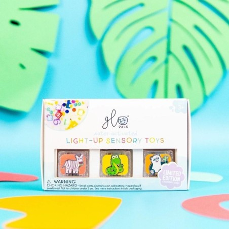 GloPals Set Cubos luz - ZOO