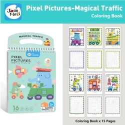 Cuaderno Pixel Art - Magical Traffic