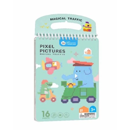 Cuaderno Pixel Art - Magical Traffic