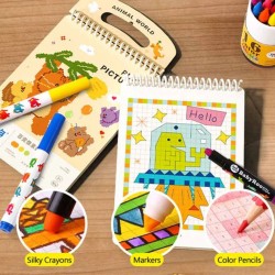 Cuaderno Pixel Art - Animal World
