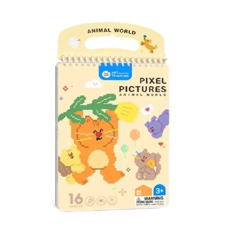 Cuaderno Pixel Art - Animal World