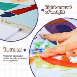 Cuaderno papel  para pintura de dedos