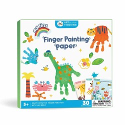 Cuaderno papel  para pintura de dedos