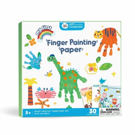 Cuaderno papel  para pintura de dedos