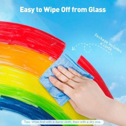 Crayones para cristal - 6 colores