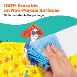 Crayones para cristal - 6 colores