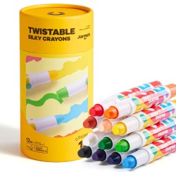 Crayones suaves lavables - 12 colores