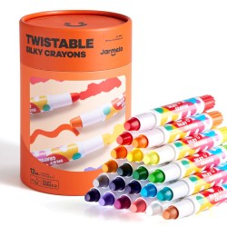 Crayones suaves lavables - 24 colores