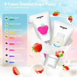 Pintura dedos con aroma - 12 colores