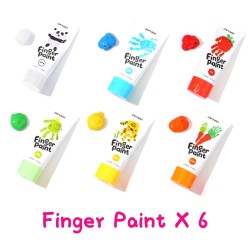 Caja mágica pintura dedos