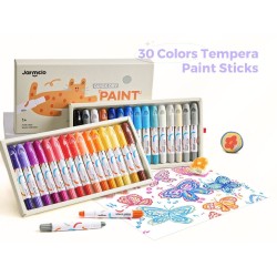 Crayones de témpera sólida - 30 colores