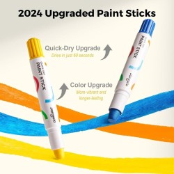 Crayones de témpera sólida - 30 colores