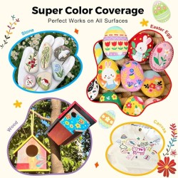 Crayones de témpera sólida - 30 colores