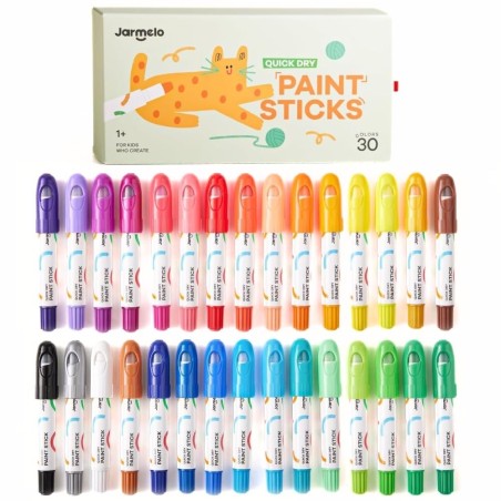 Crayones de témpera sólida - 30 colores