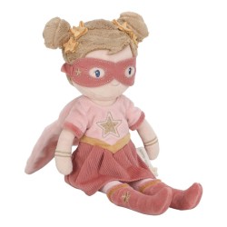 Rosa superheroína muñeca blandita 35 cm Little Dutch