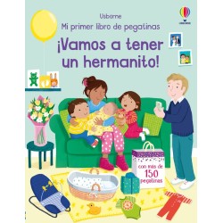Mi primer libro de pegatinas - ¡Vamos a tener un hermanito!